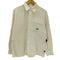 ステューシー Stussy 90S OLD 紺タグ USA製 1980 L/S 比翼 コットン ワーク シャツ メンズ import:L