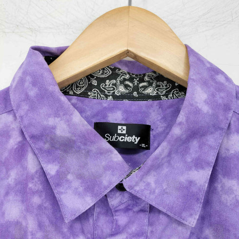 サブサエティ Subciety 総柄S/Sシャツ メンズ JPN:XL