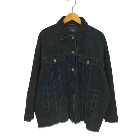 ザラ ZARA OUTERWEAR カットオフデザイン コーデュロイ ジャケット レディース JPN:L