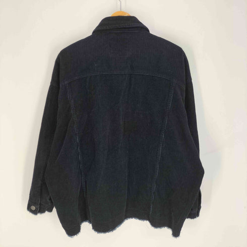 ザラ ZARA OUTERWEAR カットオフデザイン コーデュロイ ジャケット レディース JPN:L