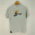 ステューシー Stussy USA製 白タグ Jester Crown tee 道化師 クラウン 袖&裾シングルステッチ メンズ import:S