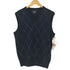 ブルックスブラザーズ 346 BROOKS BROTHERS アーガイル柄 Vネック ウールニットベスト メンズ import:S