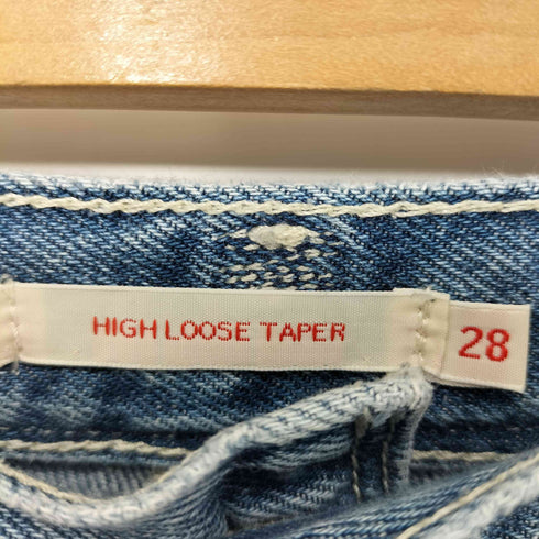 リーバイスレッド Levis RED HIGH LOOSE TAPER ジッパーフライデニムパンツ レディース US:28-29