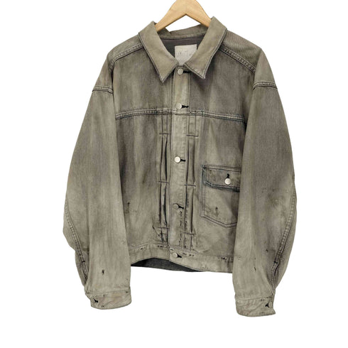 アンセルム ANCELLM AGING DENIM JACKET メンズ JPN:1