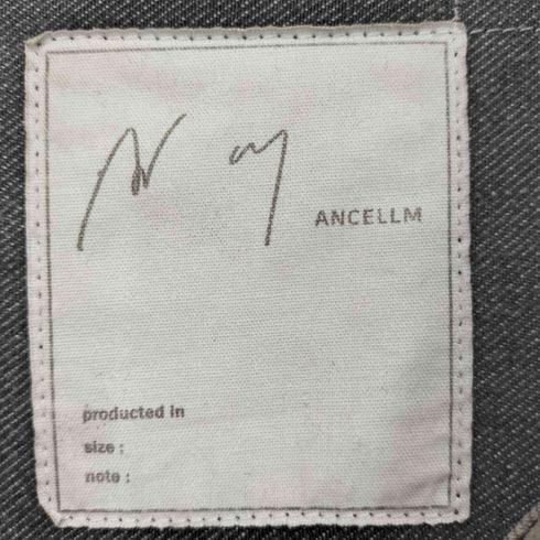 アンセルム ANCELLM AGING DENIM JACKET メンズ JPN:1