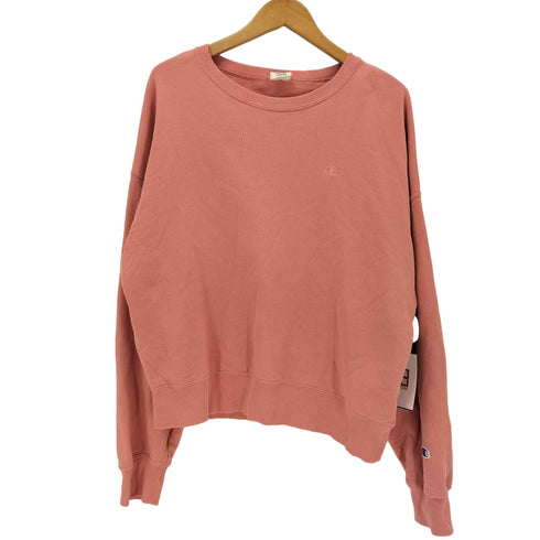 チャンピオン Champion 無地クルースウェット レディース import:L