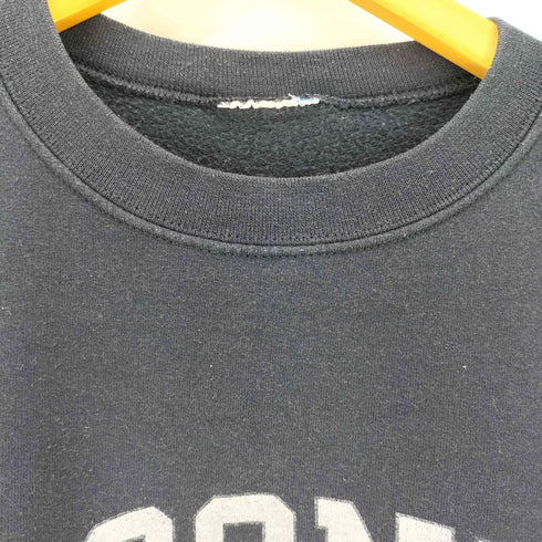 チャンピオン Champion UCONN カレッジロゴ 目なし クルーネックスウェット メンズ