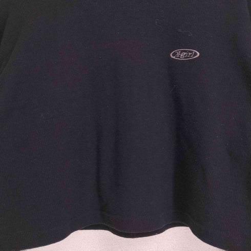 エックスガール X-girl OVAL LOGO CROPPED TOP レディース JPN:S