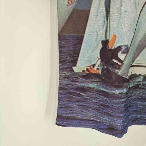 Premium Collection 70-80S OLD 三角タグ 転写 大判 プリント S/S Tシャツ メンズ import:M