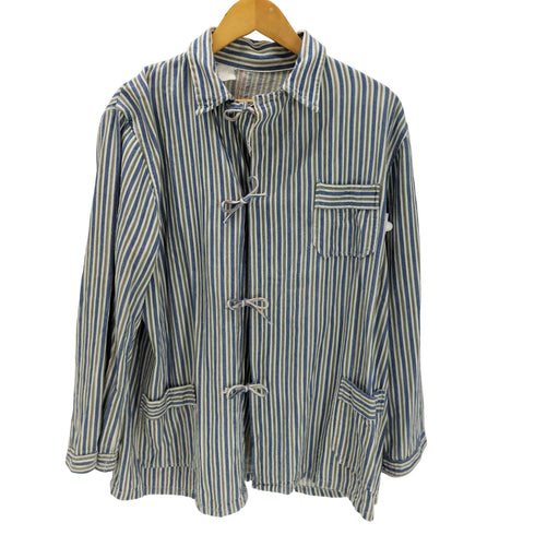 50-60S ブルガリア軍 スリーピング グランパ L/S パジャマ シャツ メンズ