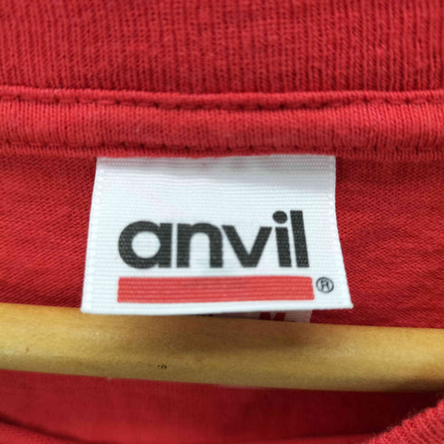 アンビル Anvil ボディ 味噌汁S 味 プリント バンド S/S Tシャツ メンズ import:M