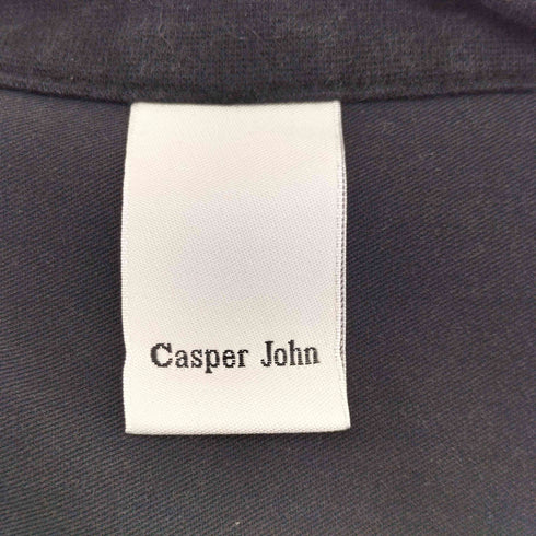 キャスパージョン CASPER JOHN S/S ヘンリーネック Tシャツ ドローコード メンズ JPN:S