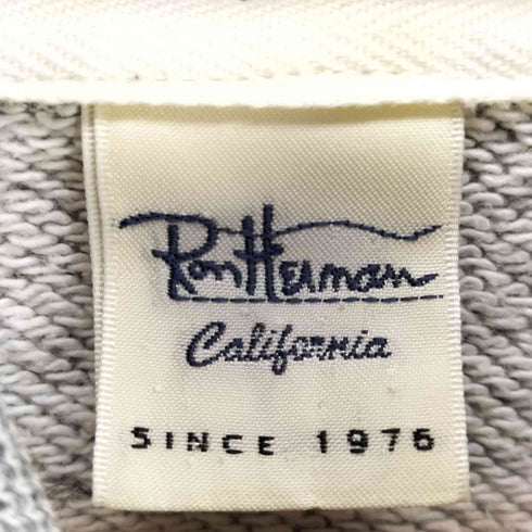 ロンハーマンカルフォルニア Ron Herman California ダブルジップスウェットパーカー レディース L