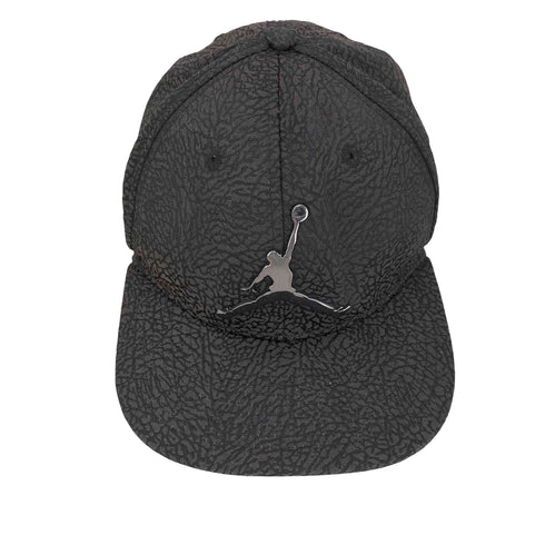ジョーダンブランド JORDAN BRAND Jumpman Elephant Print Anthracite Snapback Hat エンボス ジャンプマン 6パネルキャップ メンズ