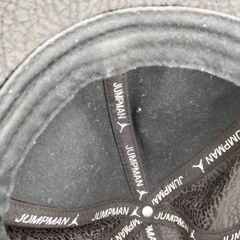 ジョーダンブランド JORDAN BRAND Jumpman Elephant Print Anthracite Snapback Hat エンボス ジャンプマン 6パネルキャップ メンズ