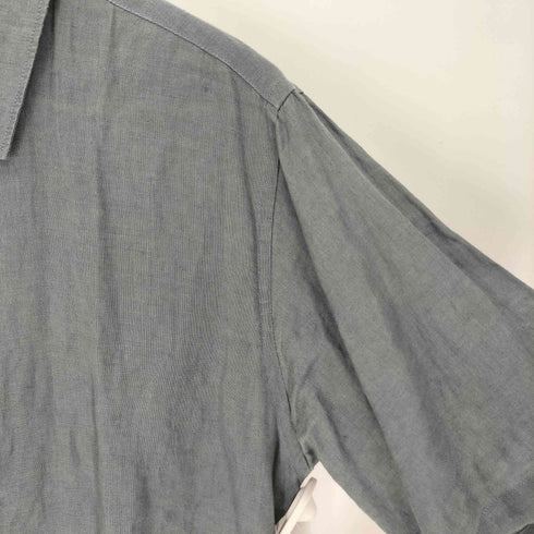 ビューティーアンドユースユナイテッドアローズ BEAUTY & YOUTH UNITED ARROWS フロートリネンキャンプカラーフォルムシャツ メンズ JPN:M