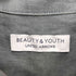 ビューティーアンドユースユナイテッドアローズ BEAUTY & YOUTH UNITED ARROWS フロートリネンキャンプカラーフォルムシャツ メンズ JPN:M
