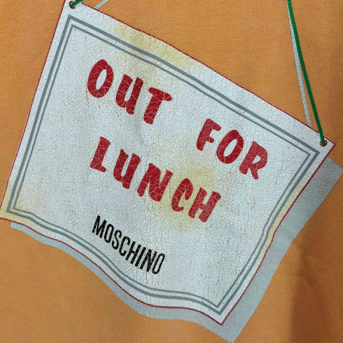 モスキーノ MOSCHINO OUT FOR LUNCH フロントプリント メンズ 2