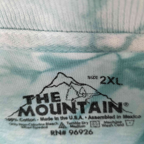 ザマウンテン the mountain 猫 総柄Tシャツ メンズ 2XL