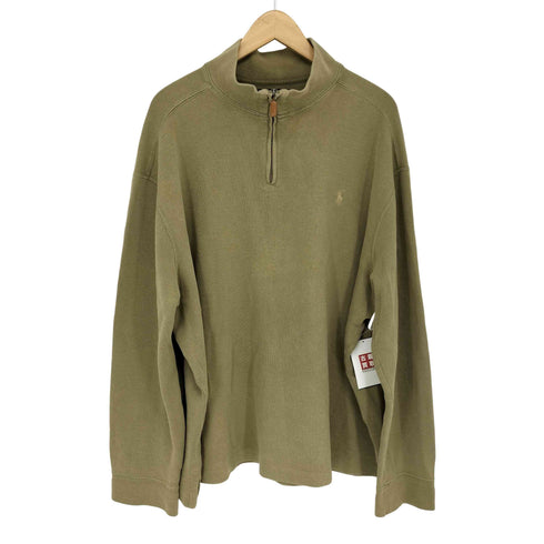 ポロバイラルフローレン Polo by RALPH LAUREN コットン ハーフジップスウェット メンズ JPN:XXL