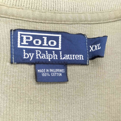 ポロバイラルフローレン Polo by RALPH LAUREN コットン ハーフジップスウェット メンズ JPN:XXL