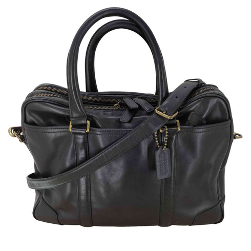 コーチ COACH レザービジネスバッグ ブリーフケース メンズ