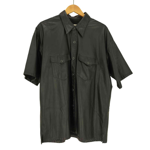 モンキータイム MONKEY TIME FAUX LTHR SS WESTEREN SHIRT/ウエスタンシャツ メンズ JPN:L