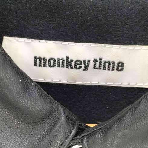 モンキータイム MONKEY TIME FAUX LTHR SS WESTEREN SHIRT/ウエスタンシャツ メンズ JPN:L