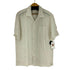 フェアファクス FAIRFAX リネン100 S/S ストライプ オープンカラーシャツ メンズ JPN:XL