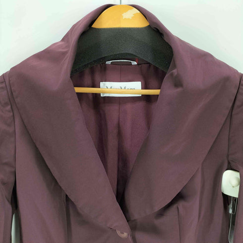 マックスマーラ MAX MARA ショールカラーテーラードジャケット レディース 42