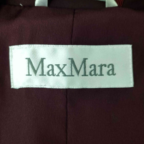 マックスマーラ MAX MARA ショールカラーテーラードジャケット レディース 42