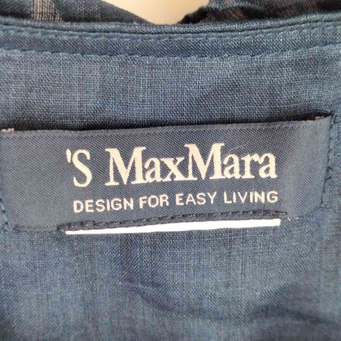 エスマックスマーラ S Max Mara フリルシャツワンピース レディース