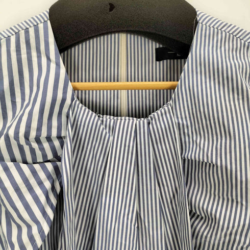 ウィークエンドマックスマーラ Weekend Max Mara ストライプ ノースリーブリボンワンピース レディース
