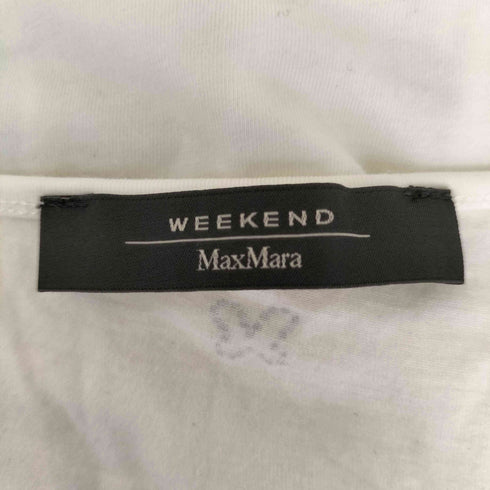 ウィークエンドマックスマーラ Weekend Max Mara スクエアネックノースリーブブラウス レディース M