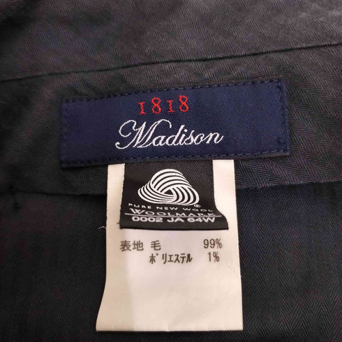 1818 madison ストライプスラックス メンズ 75-64