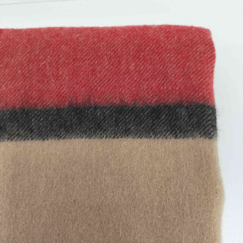 ツイードミル TWEEDMILL イギリス製 チェック ウール フリンジ マフラー レディース