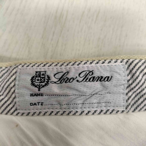 ロロピアーナ Loro Piana イタリア製 コットンテーパードスラックス メンズ 46