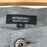 バーバリーブラックレーベル BURBERRY BLACK LABEL ホースロゴ刺繍テーパードパンツ メンズ 79