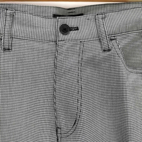 バーバリーブラックレーベル BURBERRY BLACK LABEL ホースロゴ刺繍 千鳥格子スラックス メンズ 79