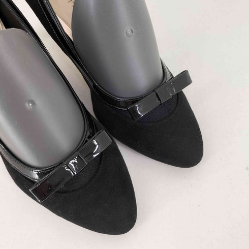 ジルスチュアート JILLSTUART リボンデザイン ヒールパンプス レディース JPN:24