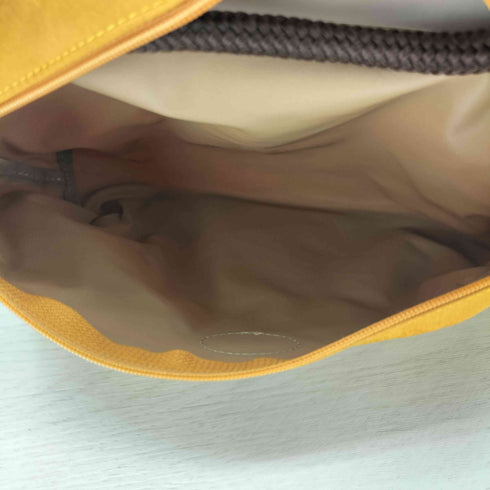 ロンシャン LONGCHAMP レザーハンドル ナイロンミニポーチ レディース