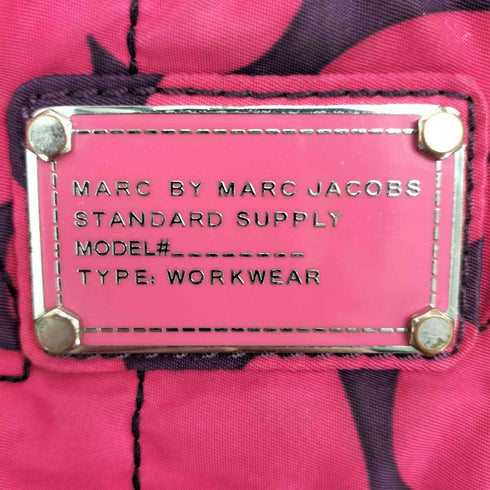 マークバイマークジェイコブス Marc by Marc Jacobs ハートプリント 総柄キルティングトートバッグ レディース