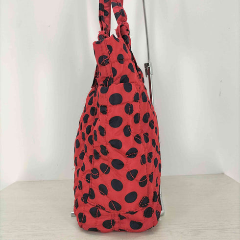 マークバイマークジェイコブス Marc by Marc Jacobs ドットプリント 総柄キルティングトートバッグ レディース