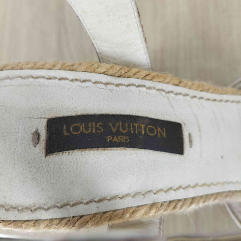 ルイヴィトン LOUIS VUITTON ウェッジソールサンダル レディース 37 1/2