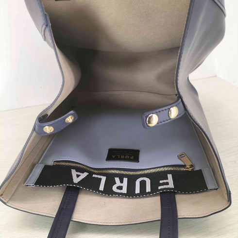 フルラ FURLA ロゴプリントレザートートバッグ レディース