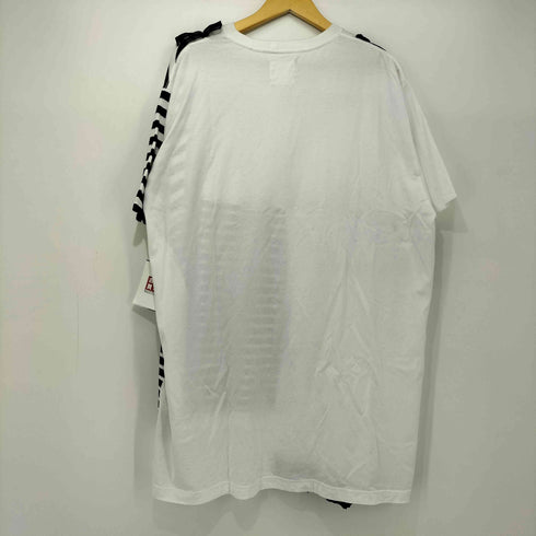 ビームスジャパン BEAMS JAPAN 26SS【別注】TORI-TO / ボーダー 切替 ビッグ Tシャツ レディース JPN:M