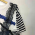 ビームスジャパン BEAMS JAPAN 26SS【別注】TORI-TO / ボーダー 切替 ビッグ Tシャツ レディース JPN:M