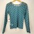 レイビームス Ray BEAMS 25SS フロッキー プリント シアー ラウンドネック トップス レディース ONE SIZE