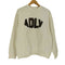 acme de la vie レオパードロゴ クルーネックスウェット レディース JPN:1