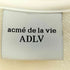 acme de la vie レオパードロゴ クルーネックスウェット レディース JPN:1